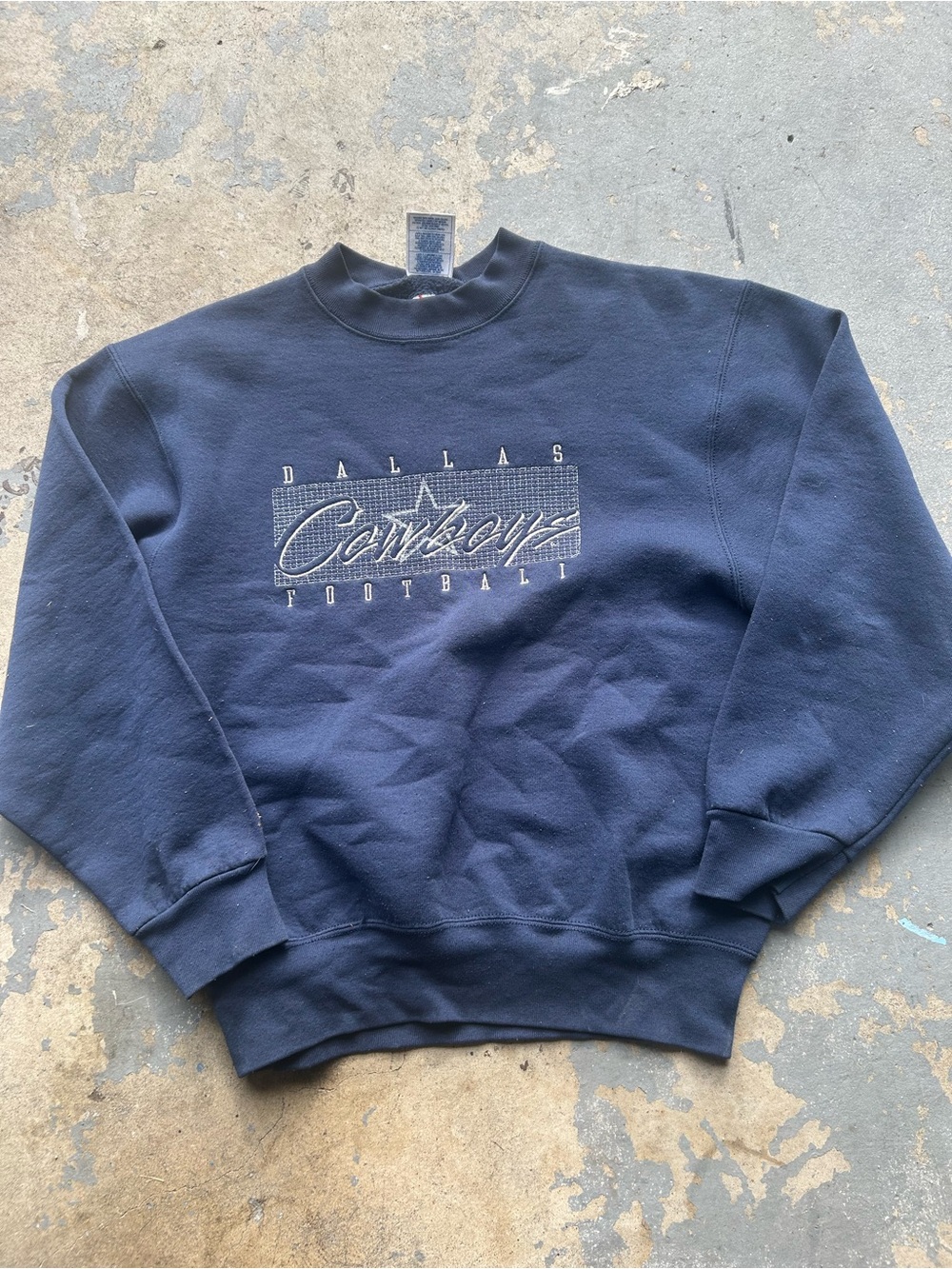 Vintage Pro Player Dallas Cowboys Sweatshirt Sz M 90s